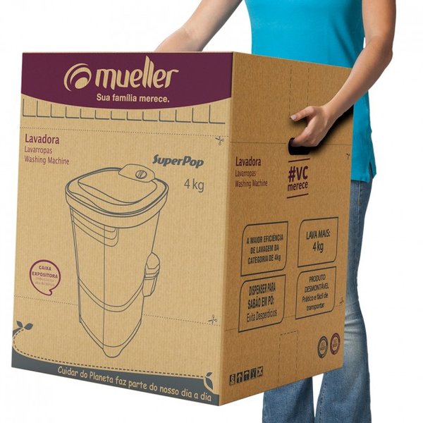 tanquinho superpop 4kg branca 3