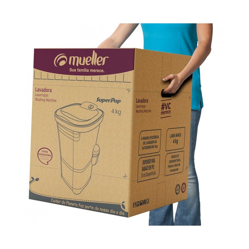 tanquinho superpop 4kg branca 3