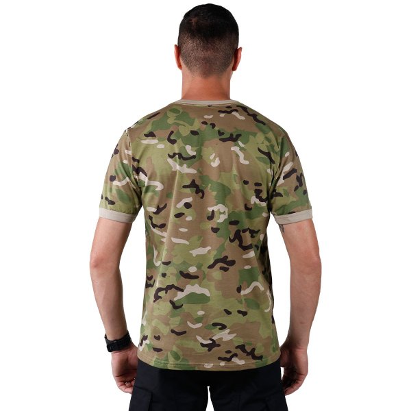 tshirt soldier camuflado multicam belica costas