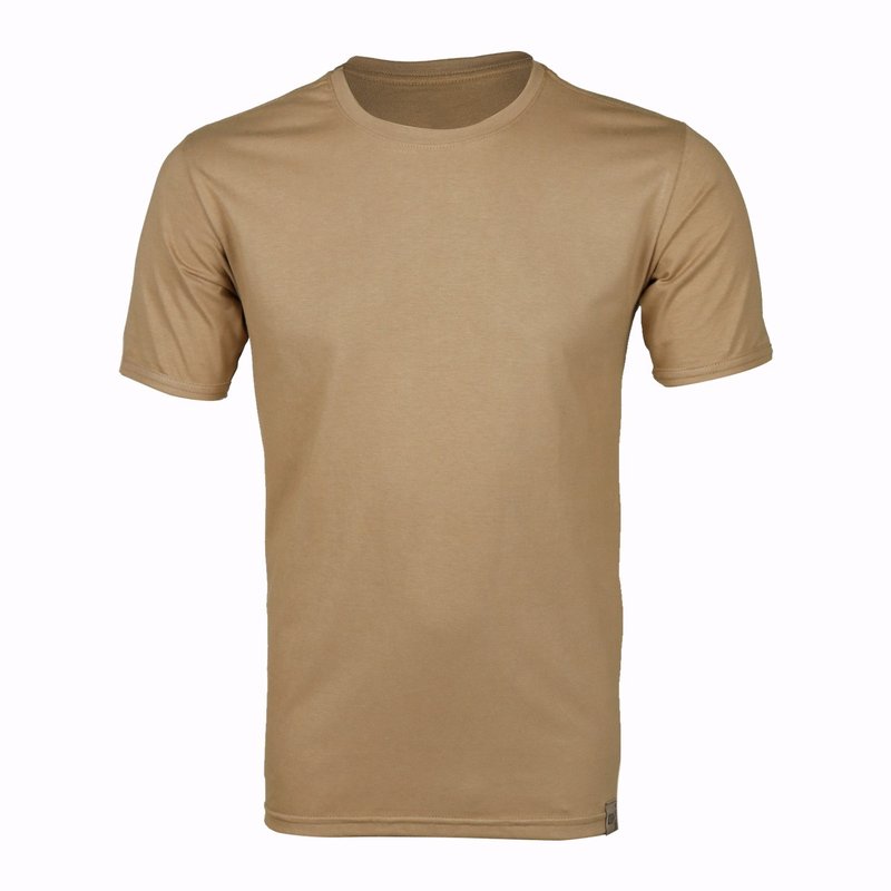 camiseta belica soldier coyote frente