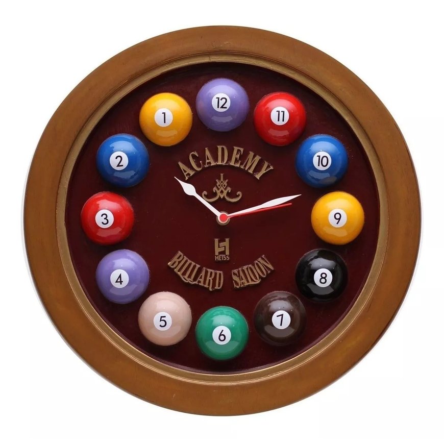 relogio decorativo horario billiard grande anti horario bordo 2
