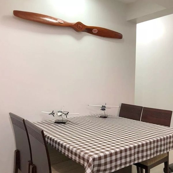 relogio helice decorativa avio aviaco relogio madeira 4