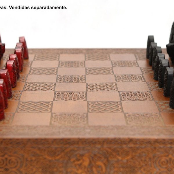 tabuleiro de xadrez lewis celta viking 1