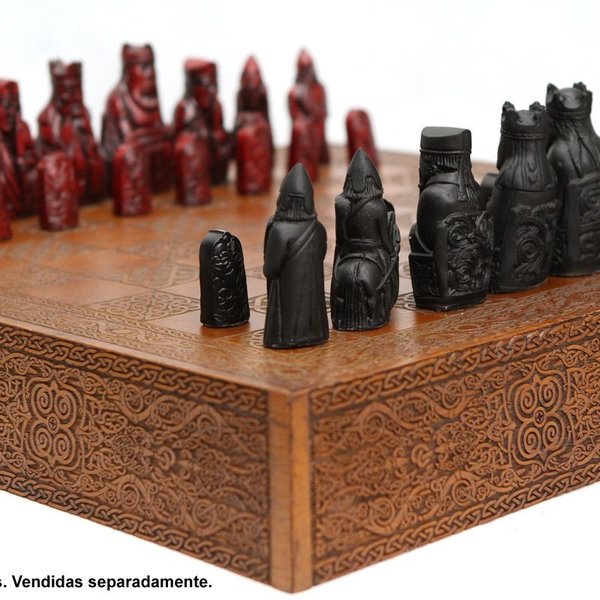 tabuleiro de xadrez lewis celta viking 6