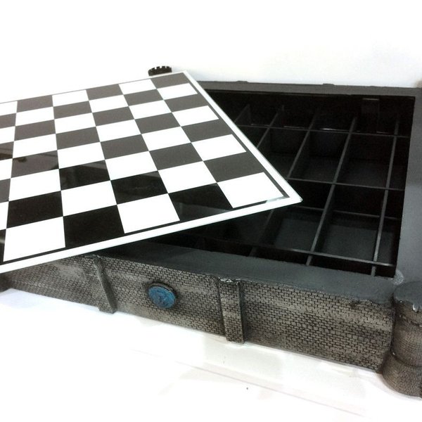 tabuleiro e estojo de xadrez kg castelo grande de fibra832 1