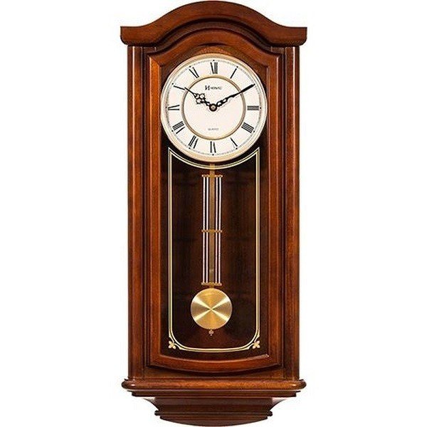 relogio de parede carrilhao pendulo e musical herweg 530008