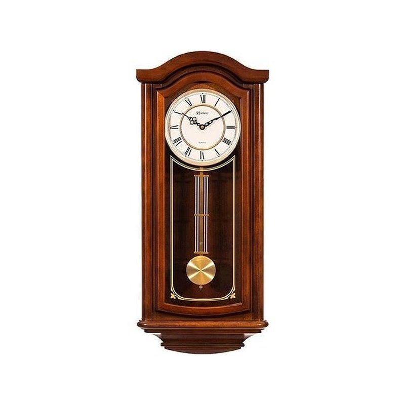 relogio de parede carrilhao pendulo e musical herweg 530008
