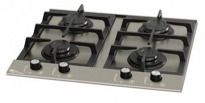 fogao cooktop fischer 4q platinium prime escovado 4