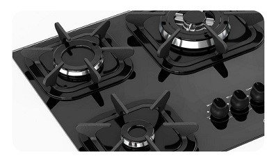 cooktop mueller 5 bocas preto com queimador tripla chama 2