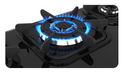 cooktop mueller 5 bocas preto com queimador tripla chama 3