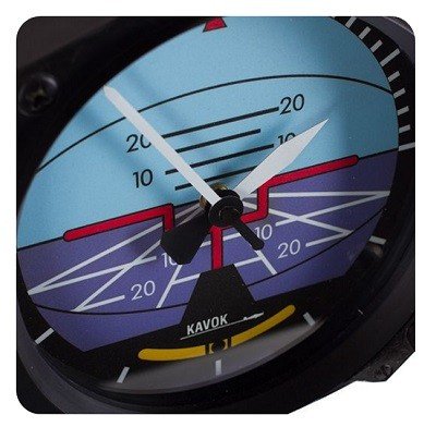 relogio de parede instrumento aeronautica horizonte 2