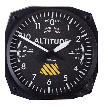 relogio de parede instrumento aeronautica altitude 3