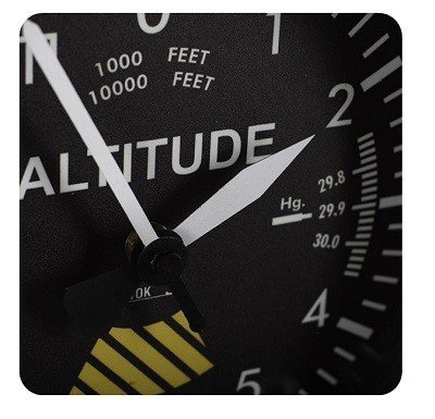 relogio de parede instrumento aeronautica altitude 1
