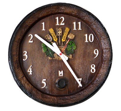 relogio tampa de barril anti horario 1