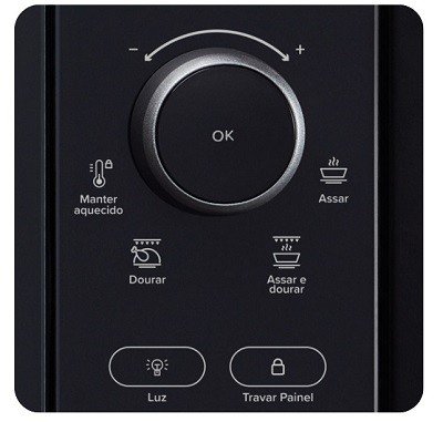forno eletrico digital de embutir decorato gourmet preto44 litros 2
