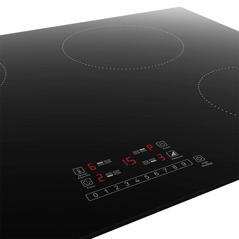 cooktop mueller 4 bocas de inducao turbo 5