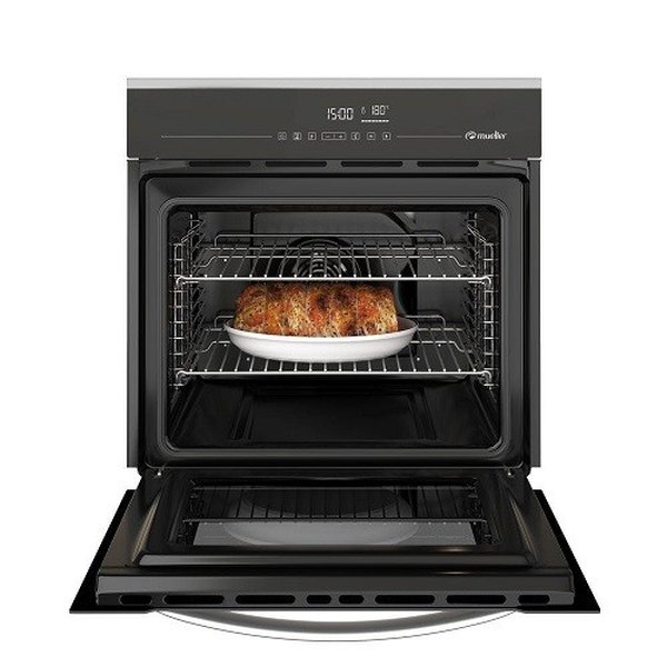 forno eletrico digital de embutir mueller preto 68 litros 10
