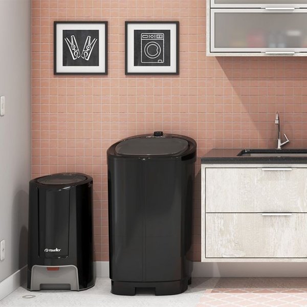 lg mueller lavadora semiautomatica family lite 10 kg preta 2464 558