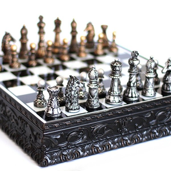 tabuleiro de xadrez kg ornato 76