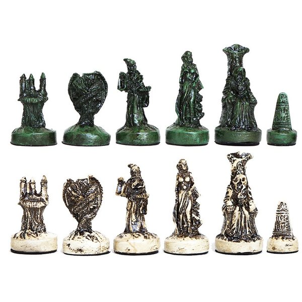 pecas de xadrez kg de resina colecao rpg