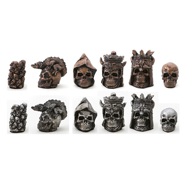 pecas de xadrez kg de resina colecao gothic