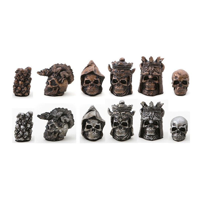 pecas de xadrez kg de resina colecao gothic