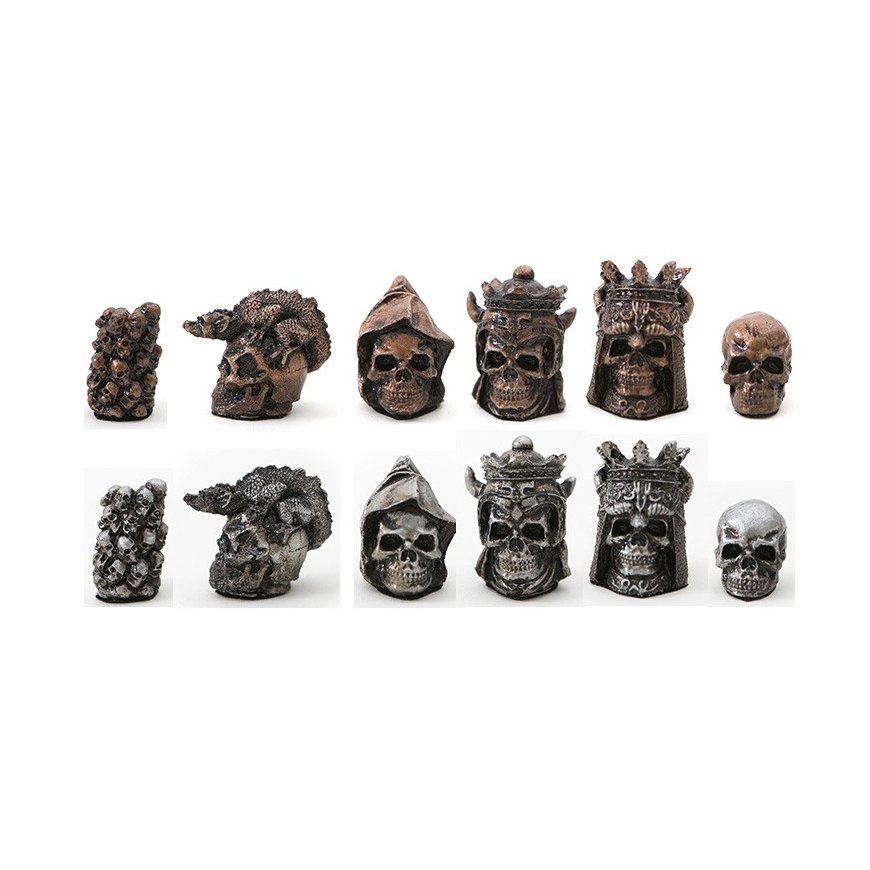 pecas de xadrez kg de resina colecao gothic