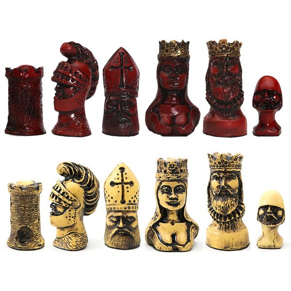 pecas de xadrez kg de resina colecao regal