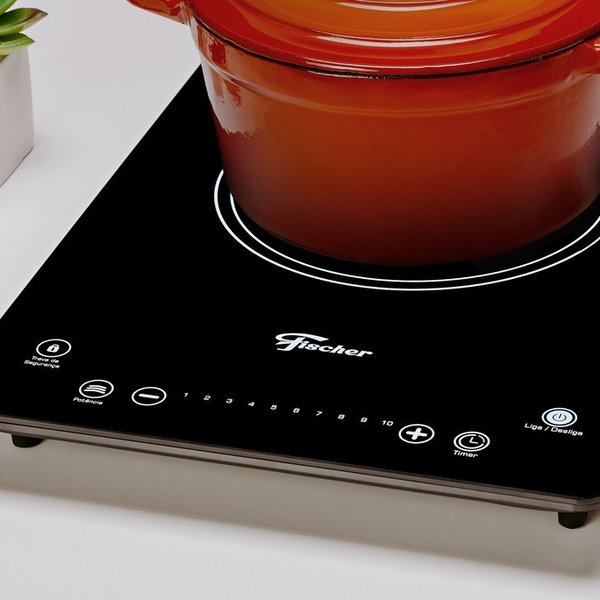 fog o cooktop fischer 1q por indu o mesa vitrocer mica 4
