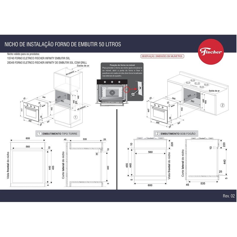 nicho forno infinity 50l rev 02 2
