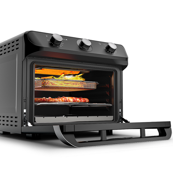 forno air 35l grill preto alimento