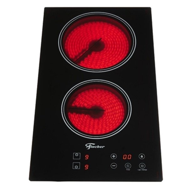1045833 fogao cooktop 2 queimadores eletrico fischer 3000473474 mesa vitroceramica 10007830 m30 638043567936526229