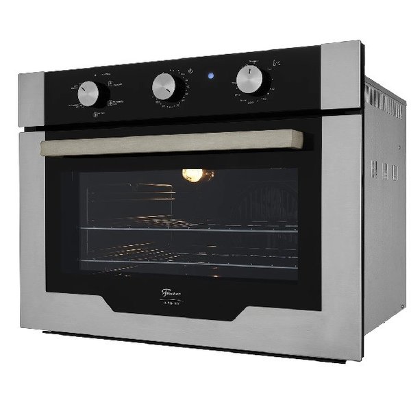 forno eletrico fischer infinity de embutir 50 litros turbo convection inox 3