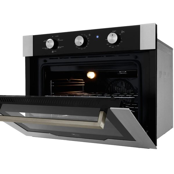 forno eletrico fischer infinity de embutir 50 litros turbo convection inox 4