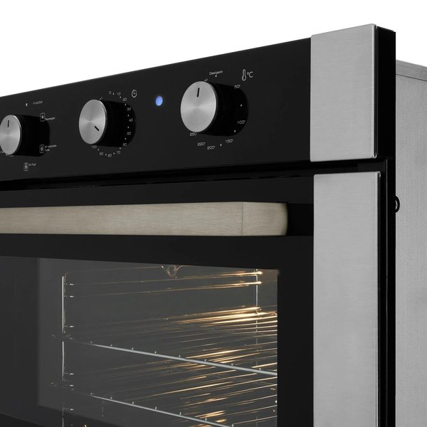 forno eletrico fischer infinity de embutir 50 litros turbo convection inox 5