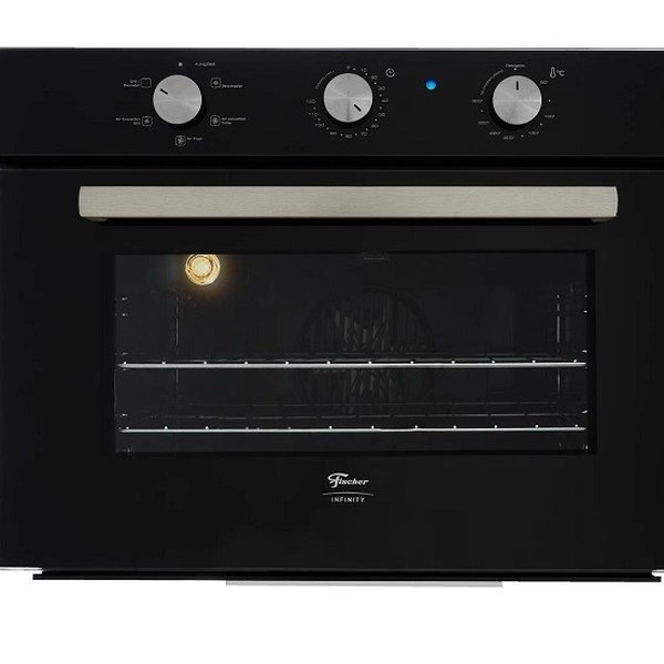 forno eletrico fischer infinity de embutir 50 litros turbo convection preto 4