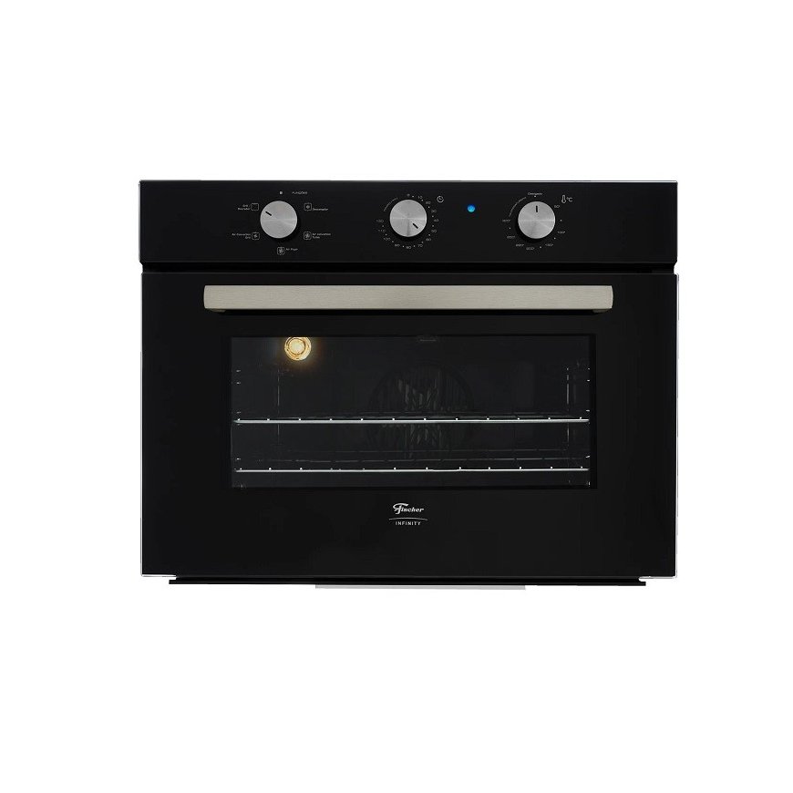 forno eletrico fischer infinity de embutir 50 litros turbo convection preto 4