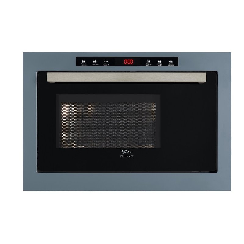 forno micro ondas fischer de embutir 25l com dourador eiger 3
