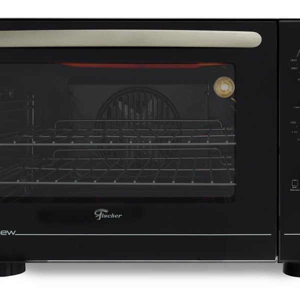 01 forno eletrico fischer turbo 2 4 new frente fechado