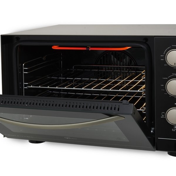 04 forno eletrico fischer turbo 2 4 new lateral aberto