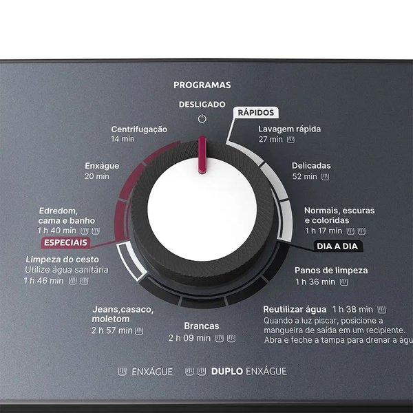 maquina de lavar mueller automatica 11kg com ciclo rapido mla11 6