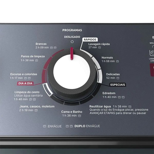 17kg maquina de lavar mueller 17kg com ultracentrifugacao e ciclo rapido mla17 2