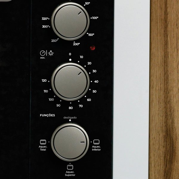 forno eletrico fischer fit line embutir 48l frontal branco copia 2