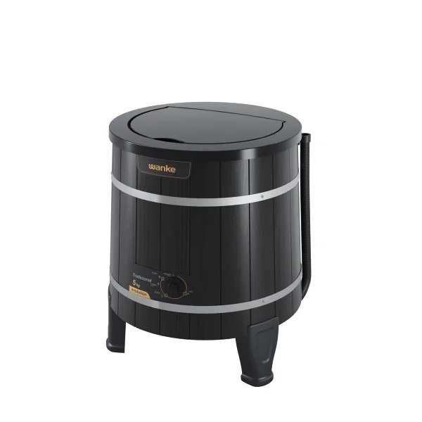 lavadora de roupas semiautomatica tradicional evolution 5 kg black wanke 2