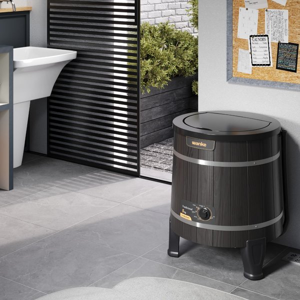 lavadora de roupas semiautomatica tradicional evolution 5 kg black wanke 3