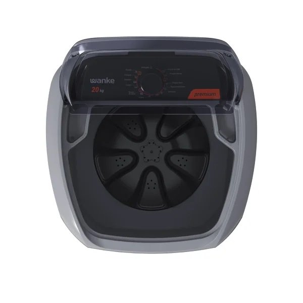20 kg silver lavadora de roupas semiautomatica premium 1