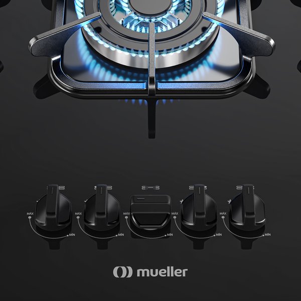 cooktop 5b tripla chama acendimento automatico