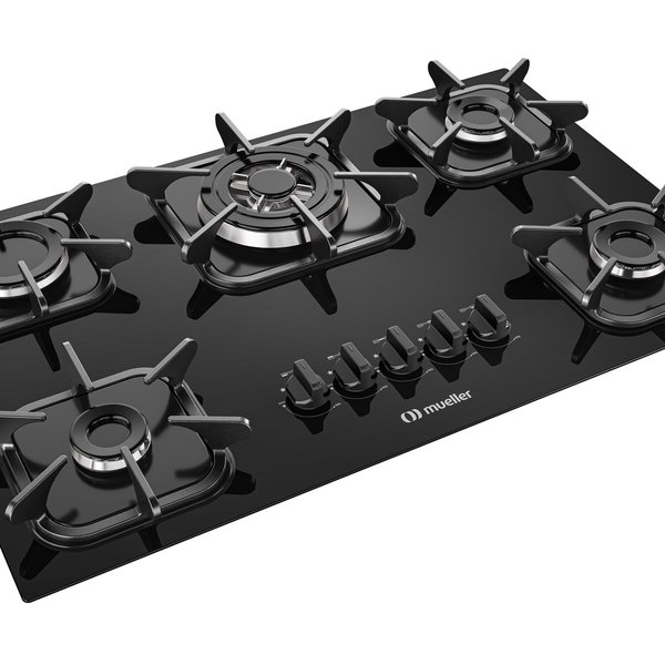 cooktop 5b tripla chama perspectiva