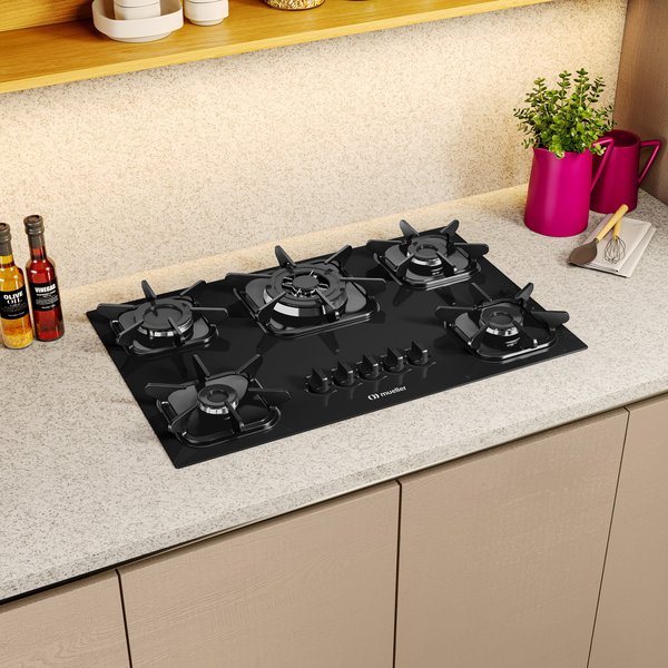 cooktop mueller 5bocas tripla chama ambiente