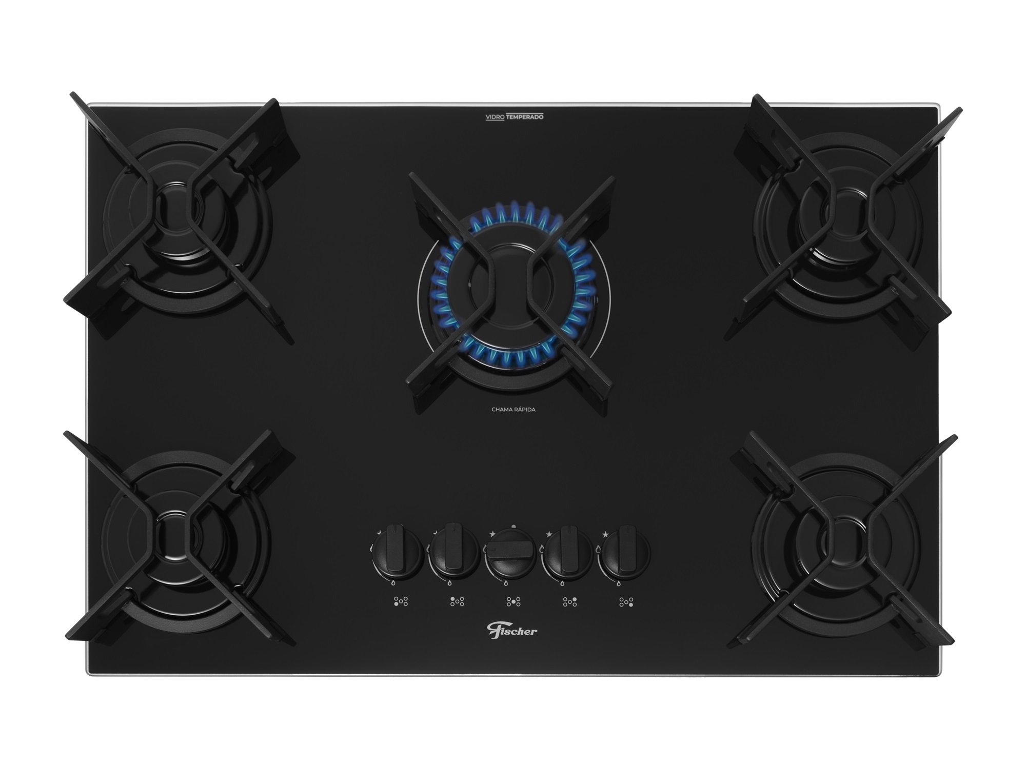 Fogão Cooktop Fischer 5 Bocas Fit Line 36325-102672